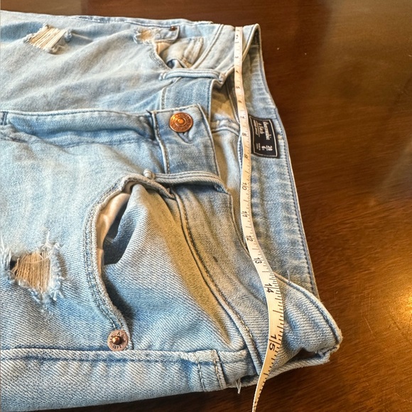Abercrombie & Fitch Harper Ankle Distressed Raw Hem Jeans - Women’s Size 28 (6R) - Picture 8 of 10
